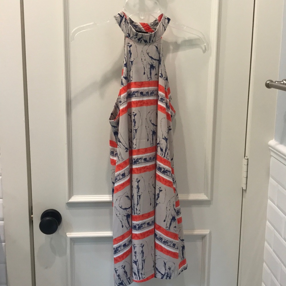 Silk summer dress